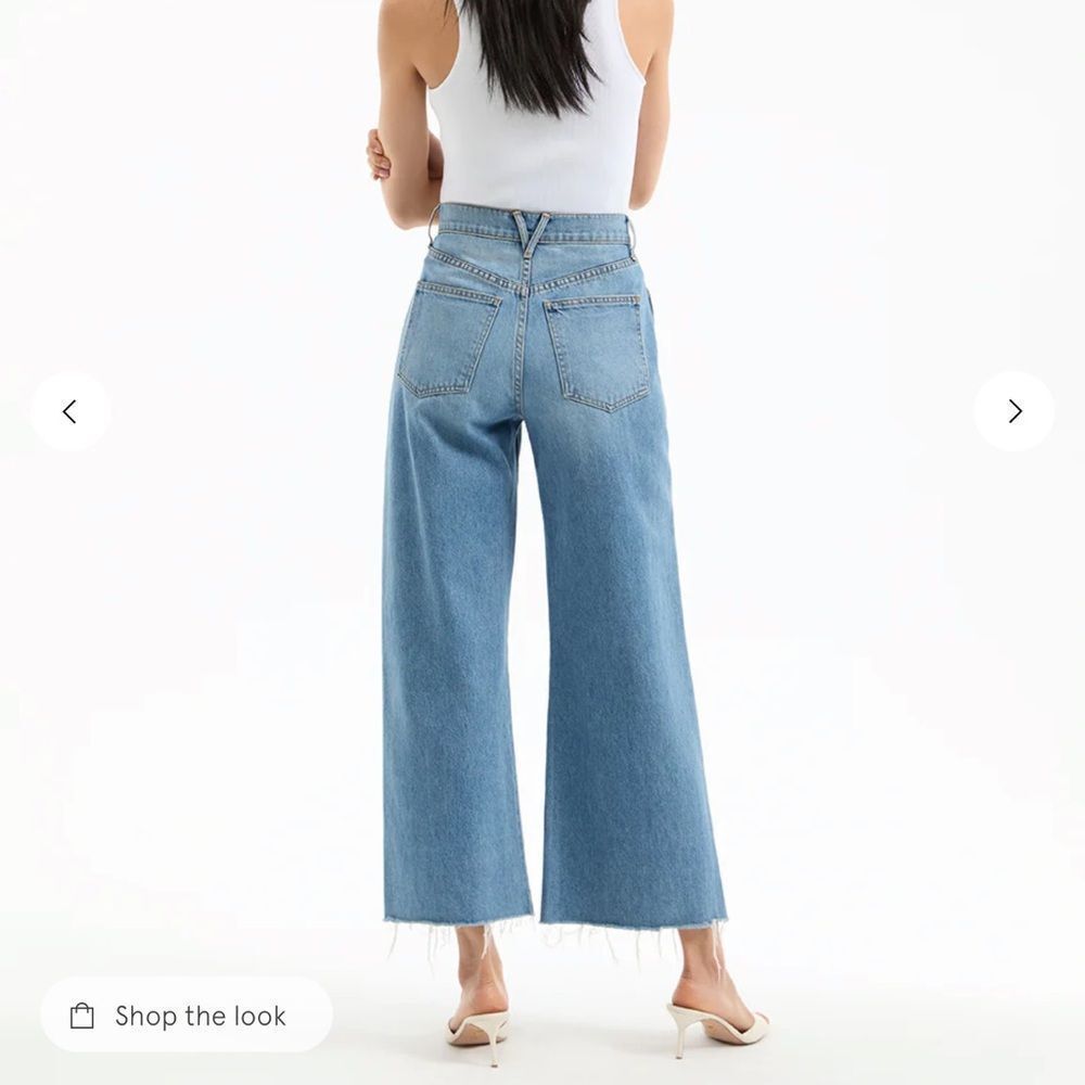 Taylor Cropped Wide-Leg Jean NWT - Picture 2 of 7